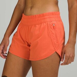 Lululemon Tracker Shorts 4” Size 6 Warm Coral